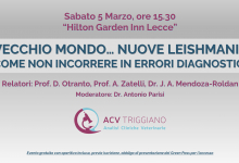 VECCHIO MONDO... NUOVE LEISHMANIE [LECCE 5 MARZO]